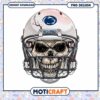 Skull Art Penn State Football Helmet PNG Design Download
