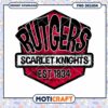 Rutgers Scarlet Knights PNG Design Instant Download 1834