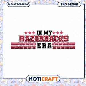 Razorbacks Era Graphic Design Instant Download PNG Art
