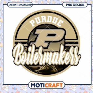 Purdue Boilermakers PNG Design Instant Download Art