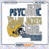 Psychotic Yellow Jackets Girl PNG Design Download 1 Psychotic Yellow Jackets Girl PNG Design Download