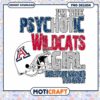Psychotic Wildcats Girl SVG Design for Sports Fans 1 Psychotic Wildcats Girl SVG Design for Sports Fans