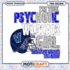 Psychotic Wildcats Girl PNG Design for Instant Download