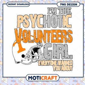 Psychotic Volunteers Girl PNG Design for Download