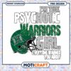 Psychotic Warriors Girl PNG Design for Sports Fans 2 Psychotic Warriors Girl PNG Design for Sports Fans