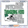 Psychotic Thundering Herd Girl PNG Design Download