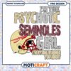 Psychotic Seminoles Girl PNG Design for Fans and Girls 1 Psychotic Seminoles Girl PNG Design for Fans and Girls
