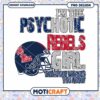 Psychotic Rebels Girl PNG Design for Ole Miss Fans 1 Psychotic Rebels Girl PNG Design for Ole Miss Fans