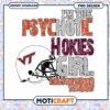 Psychotic Hokies Girl PNG Design for Fans Instant Download 1 Psychotic Hokies Girl PNG Design for Fans Instant Download