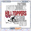 Psychotic Hilltoppers Girl PNG Design for Fans