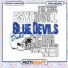 Psychotic Duke Blue Devils Girl PNG Digital Download