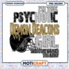 Psychotic Demon Deacons Girl PNG Instant Download Design 2 Psychotic Demon Deacons Girl PNG Instant Download Design