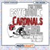 Psychotic Cardinals Girl Funny Sports PNG Download 2 Psychotic Cardinals Girl Funny Sports PNG Download