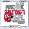 Psycho Scarlet Knights Girl PNG Instant Download Design 2 Psycho Scarlet Knights Girl PNG Instant Download Design