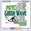 Psycho Green Wave Girl PNG Design for Instant Download 2 Psycho Green Wave Girl PNG Design for Instant Download