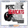 Psycho Bearcats Girl PNG Design for Sports Fans Download 1 Psycho Bearcats Girl PNG Design for Sports Fans Download