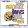 Psycho Braves Girl PNG Design for Sports Fans Download 2 Psycho Braves Girl PNG Design for Sports Fans Download
