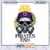 Pirates Fan Non Toxic Skull PNG Design Instant Download