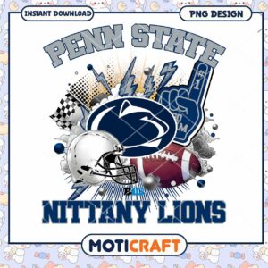 Penn State Nittany Lions PNG Design Instant Download
