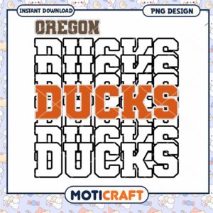 Oregon Ducks PNG Design Instant Download Graphic Art