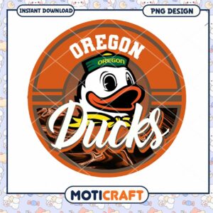 Oregon Ducks PNG Design Instant Download for Fans