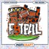 Orange Football Fun PNG Design for Instant Download