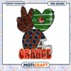 Orange Football PNG Design for Instant Download Fan Art 1 Orange Football PNG Design for Instant Download Fan Art