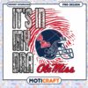 Ole Miss Football It's in My DNA PNG Design Download