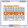 Oklahoma State Cowboys PNG Design for Instant Download