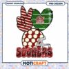 Oklahoma Sooners Heart Peace Sign PNG Digital Download