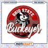 Ohio State Buckeyes PNG Design Instant Download Art