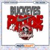 Ohio State Buckeyes Pride PNG Design Instant Download