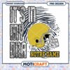 Notre Dame Its In My DNA Football PNG Design Download