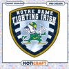 Notre Dame Fighting Irish Logo PNG Downloadable Design