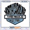 North Carolina Tar Heels Vintage Logo PNG Downloadable File