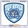 North Carolina Tar Heels Logo PNG Instant Download Design
