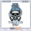Non Toxic Tarheels Fan Skull Graphic PNG Design Download
