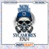 Non Toxic Sycamores Fan Skull PNG Design Download