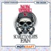 Non Toxic Scarlet Knights Fan Skull PNG Design Download
