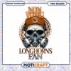 Non Toxic Longhorns Fan Skull PNG Digital Download Design