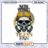 Non Toxic Missouri Tigers Fan Skull PNG Design Download