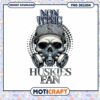 Non Toxic Huskies Fan Skull PNG Design for Downloads