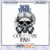 Non Toxic Cougars Fan Skull PNG Instant Download Design