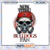 Non Toxic Bulldogs Fan Gas Mask PNG Design Download