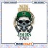 Non Toxic 49ers Fan Skull PNG Instant Download Design