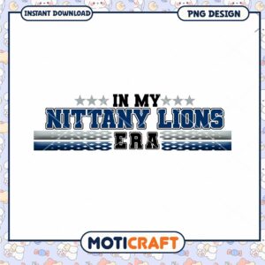 Nittany Lions Era PNG Design for Instant Download Fans