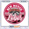 New Mexico Lobos Logo PNG Design Instant Download Art