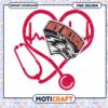 New Mexico Heartbeat Stethoscope PNG Design Download