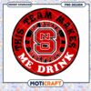 NC State Wolfpack Drink Team PNG Design for Fans