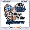 My Heart Belongs to the Sycamores PNG Download Design